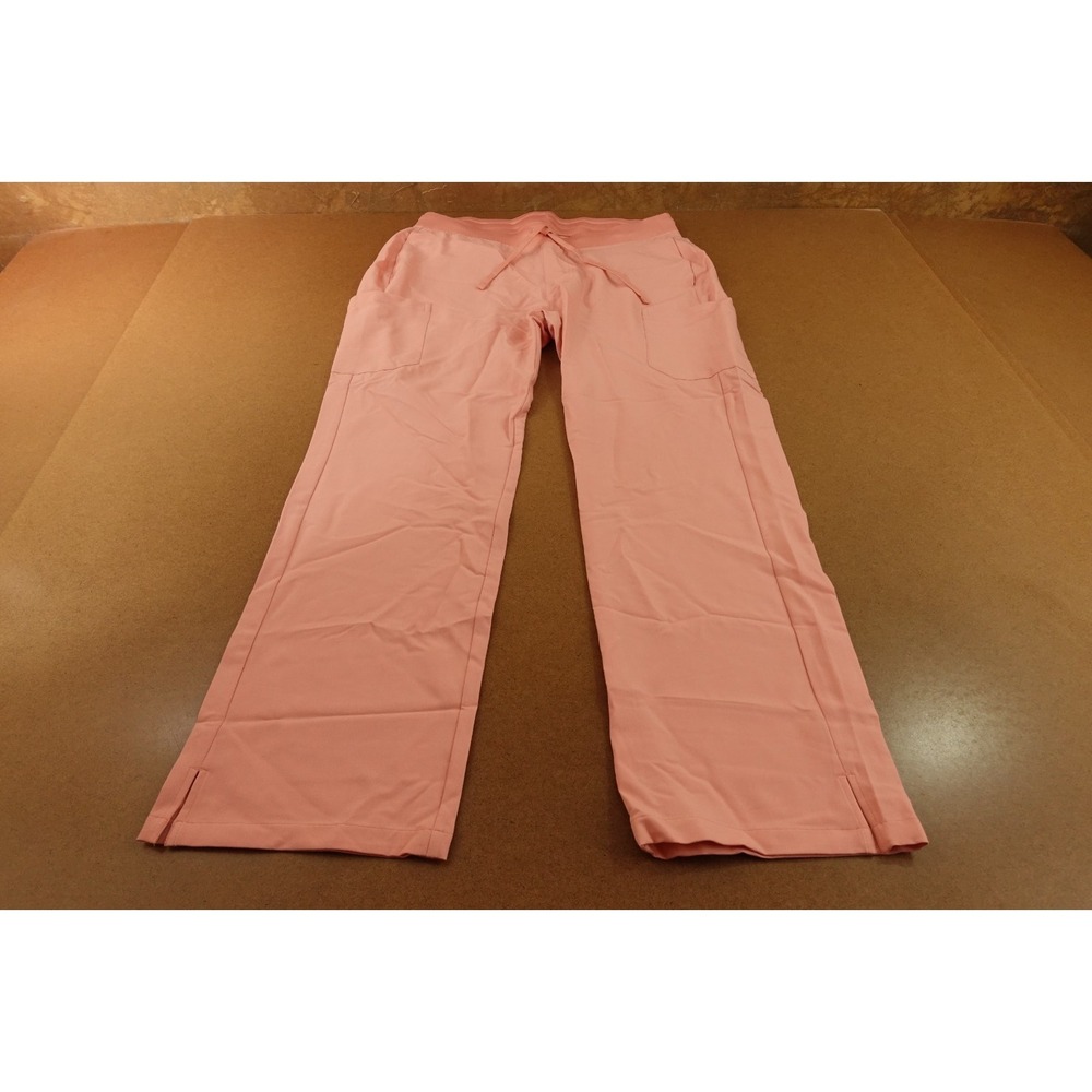 Mandala Womens Large Dusty Pink Woven Equa-Tek Cargo Pants Inseam-29 in NWT